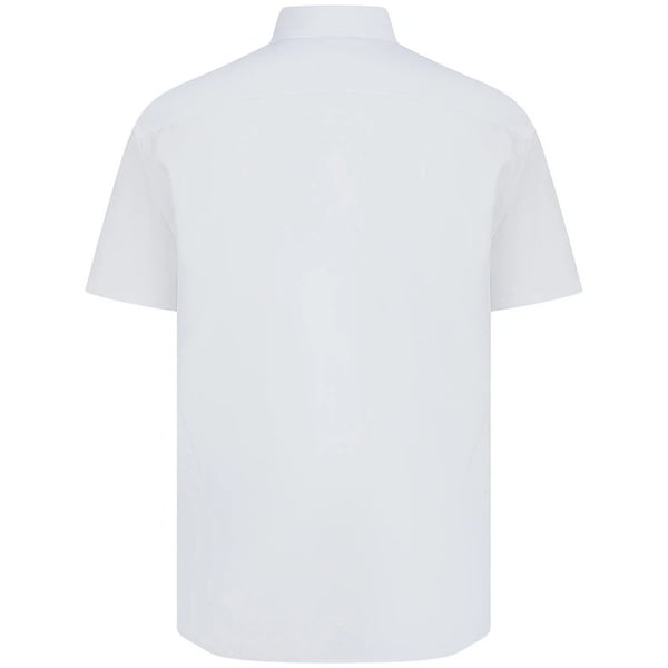 Henbury Mens Cotton Feel CoolPlus Short-Sleeved Formal Shirt