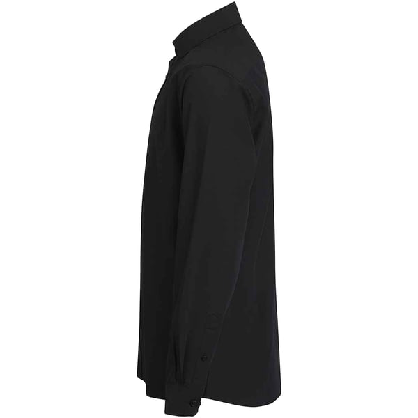 Henbury Mens Cotton CoolPlus Long-Sleeved Formal Shirt