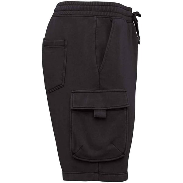 Native Spirit Mens French Terry Washed Cargo Shorts