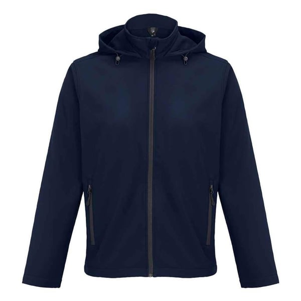 SOLS Herr Race Hooded Soft Shell Jacka