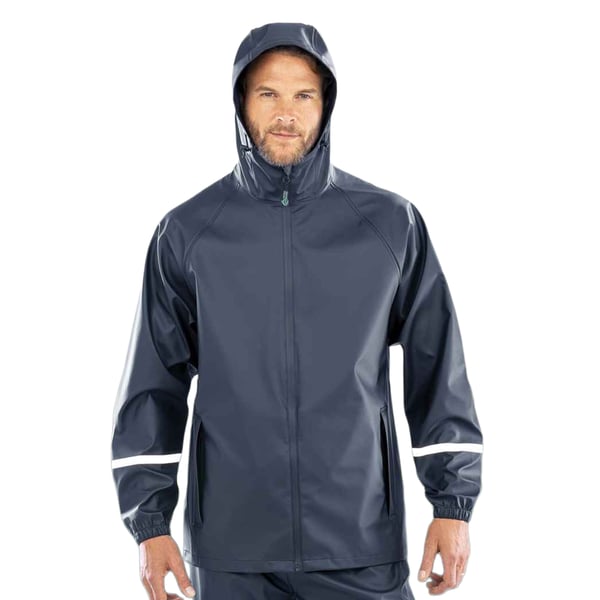 Result Genuine Recycled Mens Prism PU Waterproof Jacket