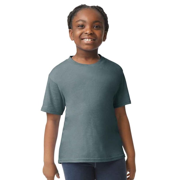 Gildan Lasten Softstyle Heather T-paita