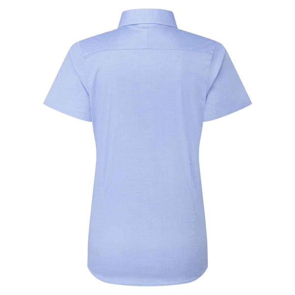 Premier Womens/Ladies Supreme Oxford Short-Sleeved Formal Shirt