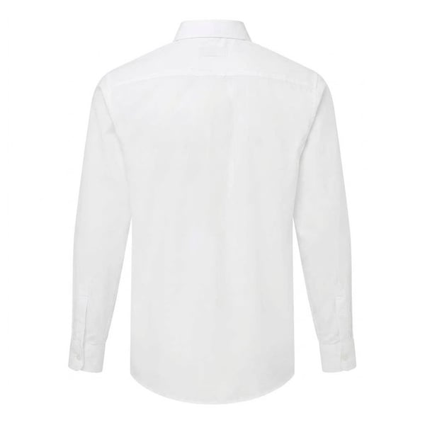 Premier Mens Supreme Oxford Long-Sleeved Formal Shirt