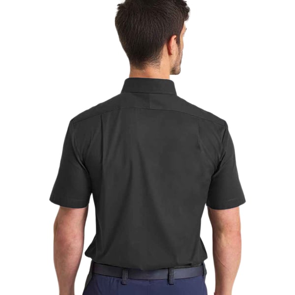 Premier Mens Supreme Oxford Short-Sleeved Formal Shirt