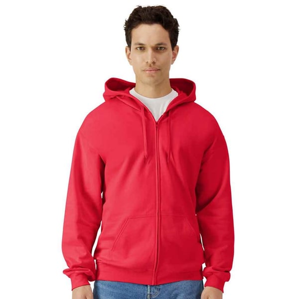 Gildan Unisex Adult Softstyle Midweight Full Zip Hoodie