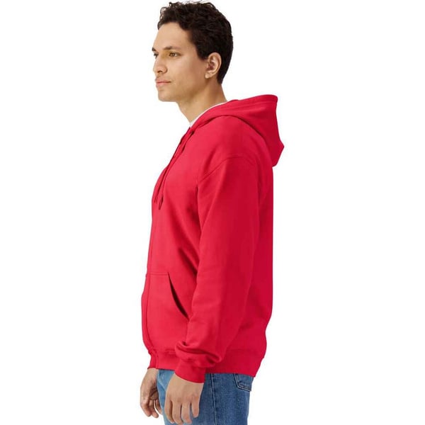 Gildan Unisex Adult Softstyle Midweight Full Zip Hoodie
