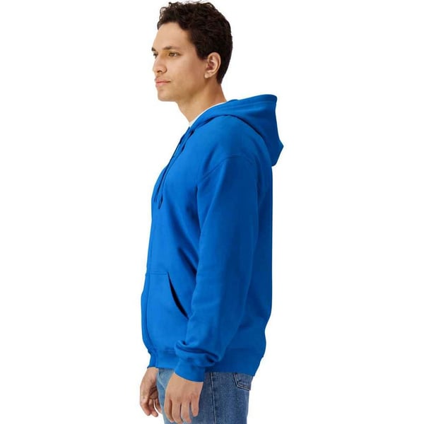 Gildan Unisex Adult Softstyle Midweight Full Zip Hoodie