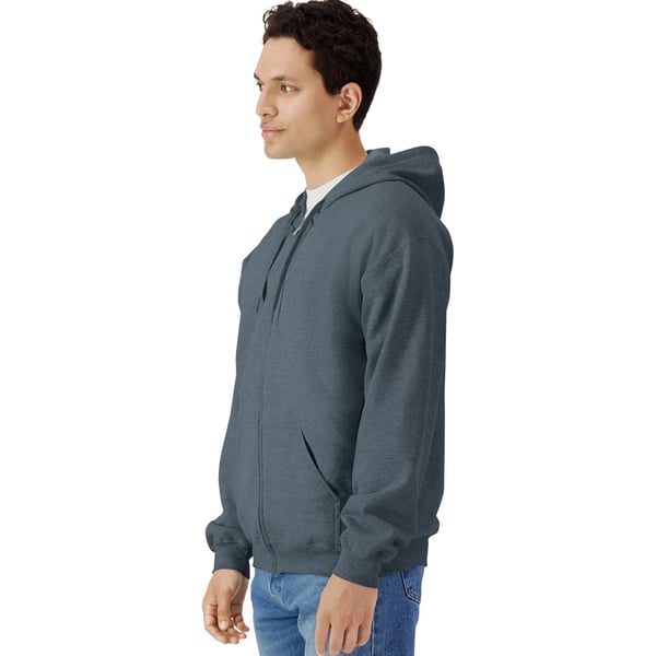 Gildan Unisex Adult Softstyle Midweight Full Zip Hoodie