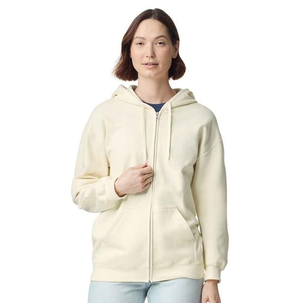 Gildan Unisex Adult Softstyle Midweight Full Zip Hoodie