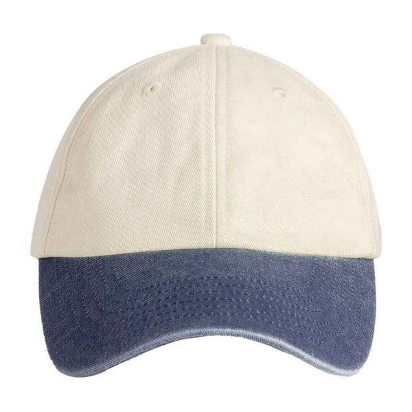 Beechfield Unisex aikuisten kontrastinen matalaprofiilinen baseball-lippis