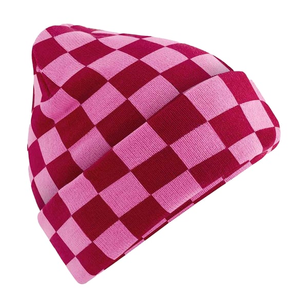 Beechfield Unisex Adult Checkerboard Beanie