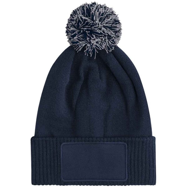 Beechfield Childrens/Kids Snowstar Patch Beanie