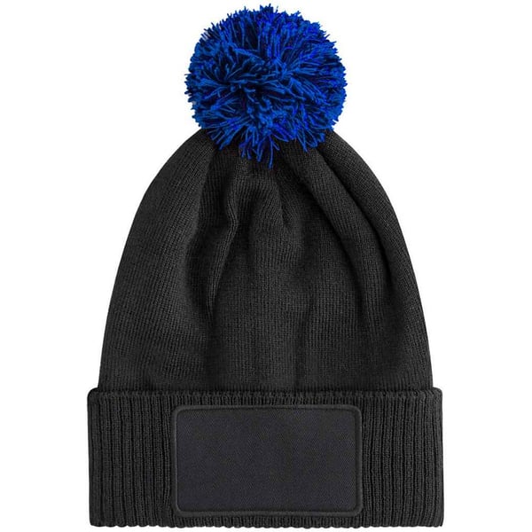 Beechfield Childrens/Kids Snowstar Patch Beanie