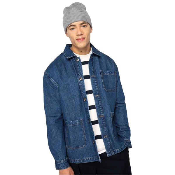 Native Spirit Unisex Adult Drop Shoulder Denim Jacket