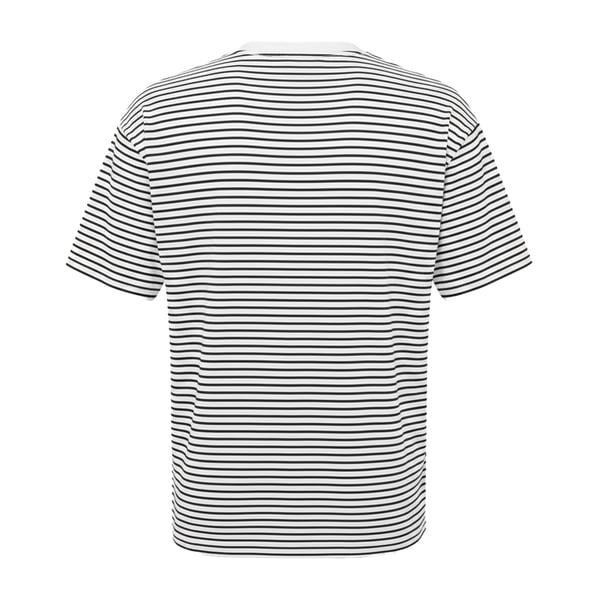 Premier Unisex Adult Utility 2.0 Contrast Striped Oversized T-Shirt