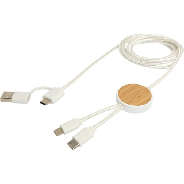 Chechia Bamboo 5 in 1 Charging Cable