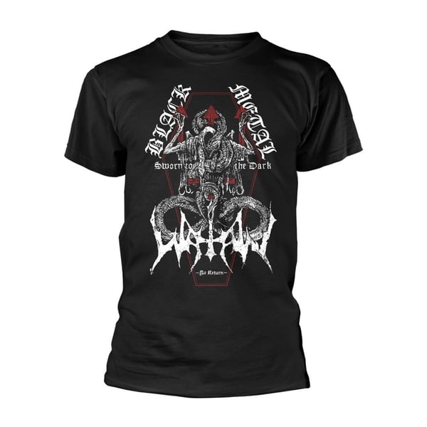 Watain Unisex T-shirt til voksne med en sværdkiste