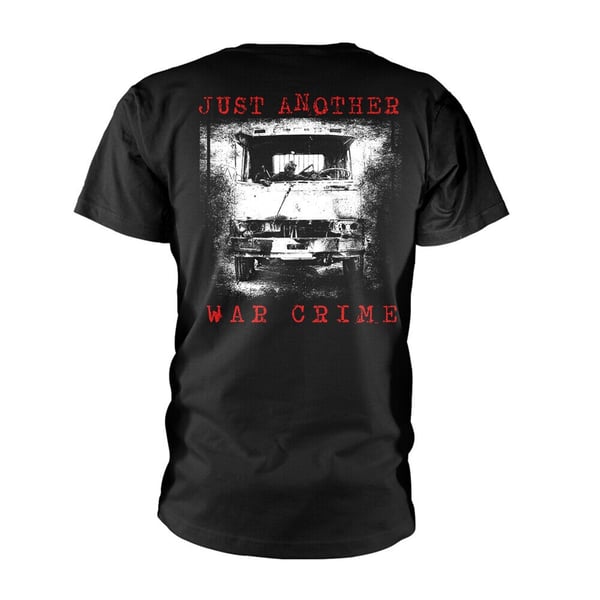 Disgust Unisex Aikuisten Just Another War Crime T-paita