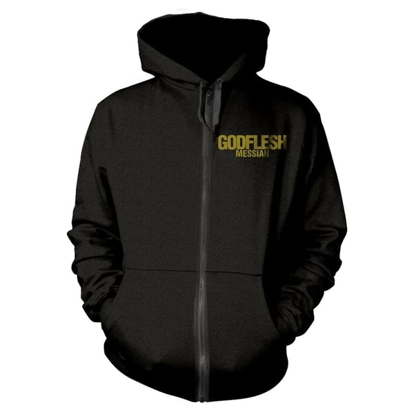 Godflesh Unisex Vuxen Messiah Full Zip Hoodie