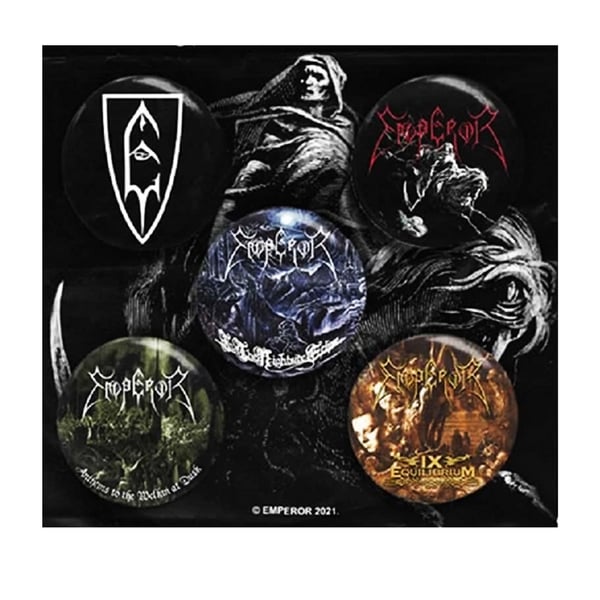 Emperor Sæt med logobadge (pakke med 5 stk.) Emperor Sæt med logobadge (pakke med 5 stk.)