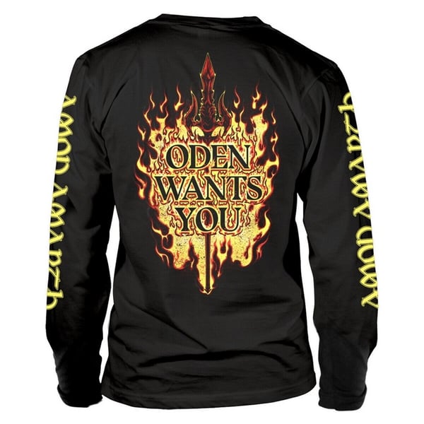 Amon Amarth Unisex Aikuisten Oden Wants You Pitkähihainen T-paita