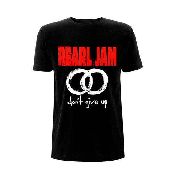 Pearl Jam Unisex T-shirt til voksne Giv ikke op