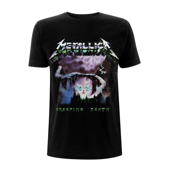 Metallica Unisex T-shirt til voksne med krybende død