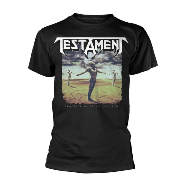 Testament Unisex Aikuisten Practice What You Preach T-paita