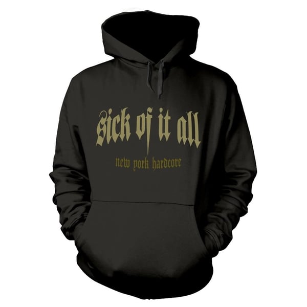 Sick Of It All Unisex Adult New York Hardcore Panther Hoodie