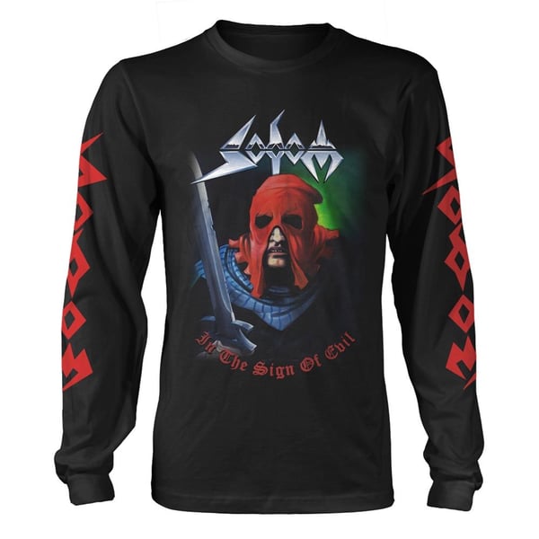Sodom Unisex T-shirt med lange ærmer til voksne i ondskabens tegn
