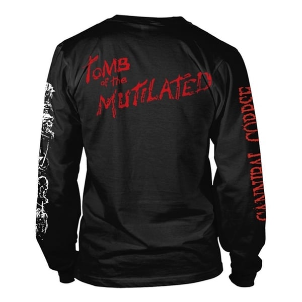 Cannibal Corpse Unisex T-shirt med lange ærmer til voksne med de lemlæstede gravmæler