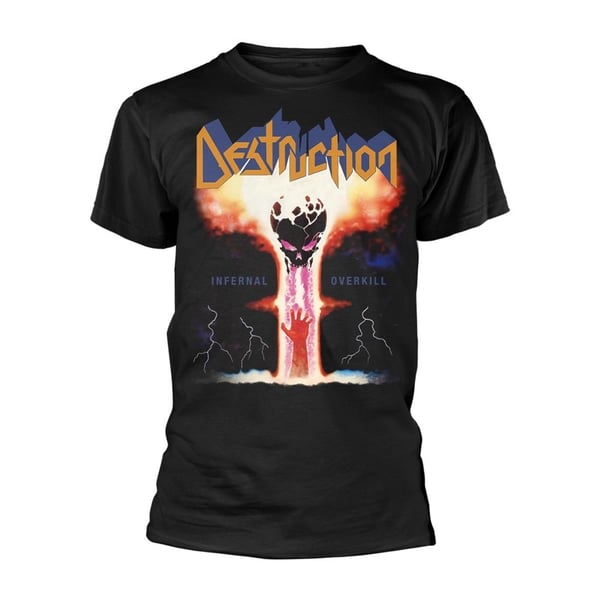 Destruction Unisex Aikuisten Infernal Overkill T-paita