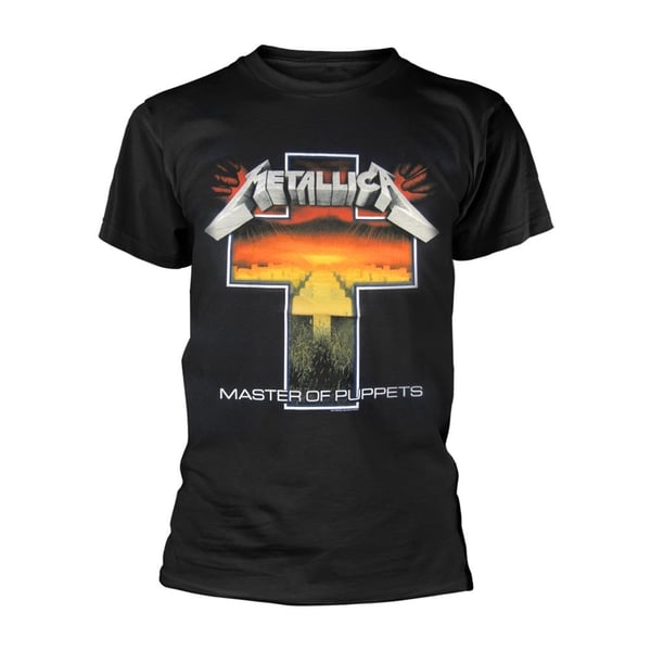 Metallica Unisex Aikuisten Master Of Puppets Cross T-paita