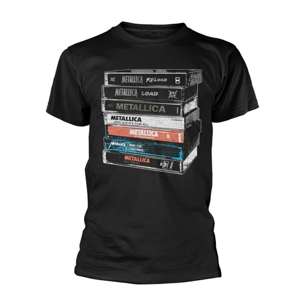 Metallica Unisex Aikuisten Kasetti T-paita