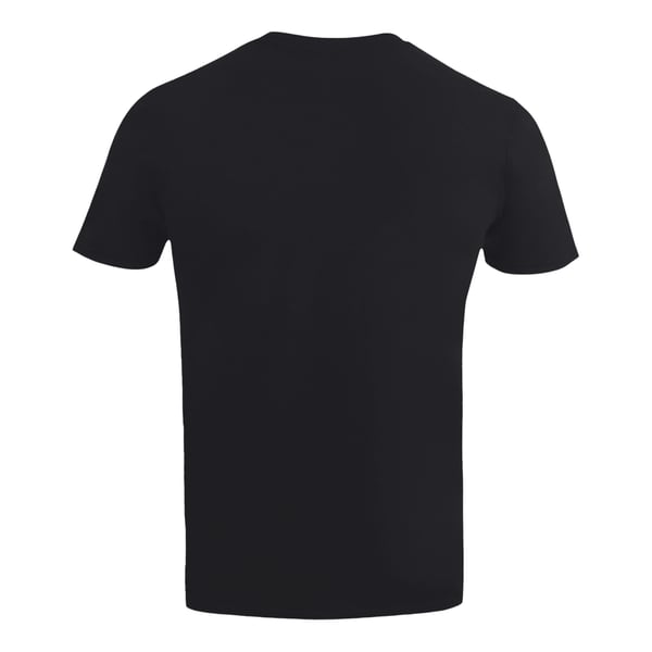 Saxon Unisex T-shirt i denim og læder til voksne