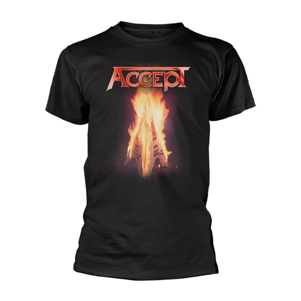 Accept Unisex Aikuisten Flying V T-paita
