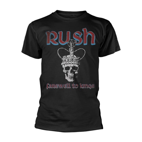 Rush Unisex Adult Farewell To Kings T-Shirt