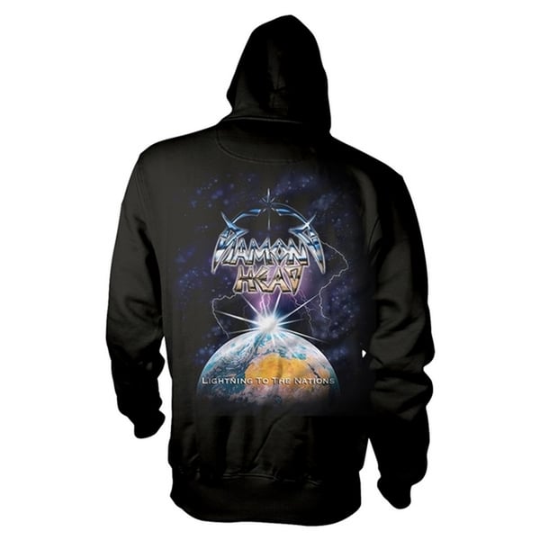 Diamond Head Unisex Lightning Hoodie til voksne