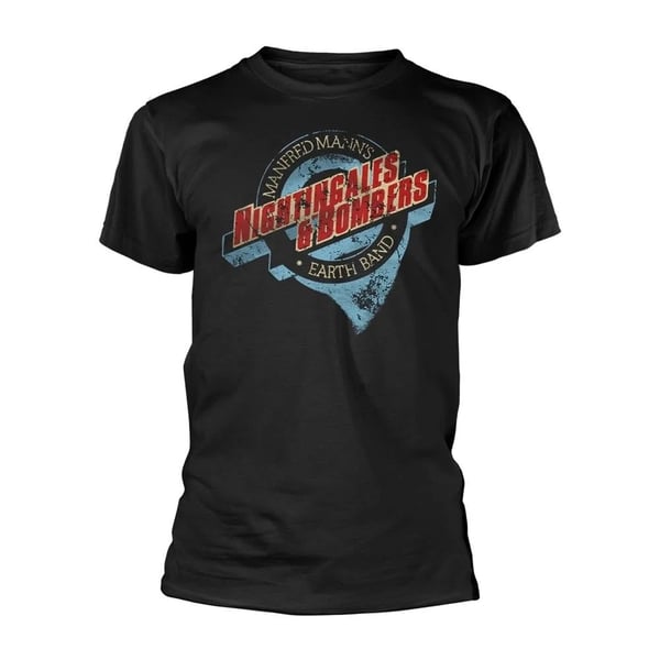 Manfred Mann´s Earth Band Unisex Adult Nightingales & Bombers T-Shirt
