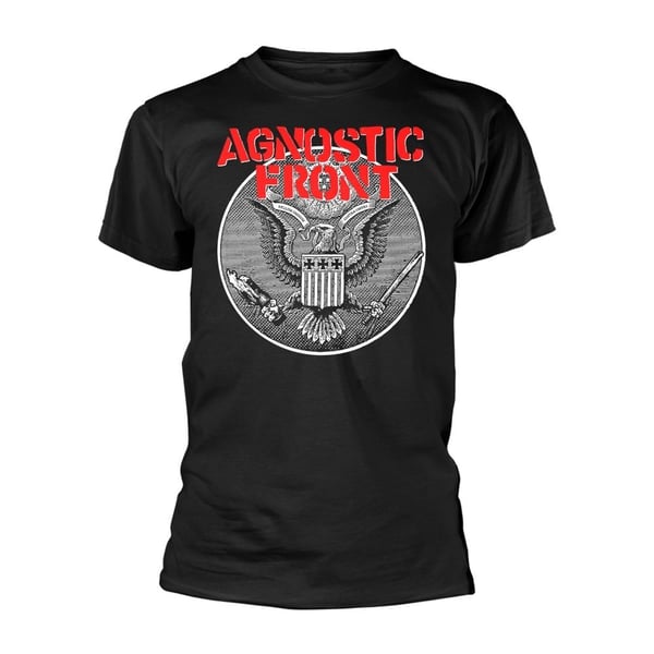 Agnostic Front Unisex Aikuisten Against All Eagle T-paita