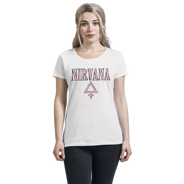 Nirvana Dame/Ladies Femme T-shirt