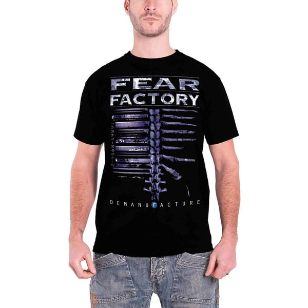 Fear Factory Unisex Aikuisten Demanufacture T-paita
