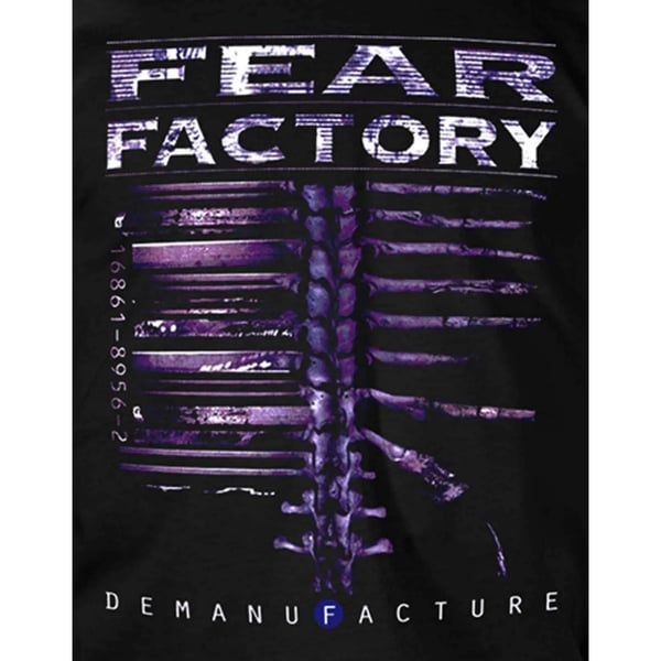 Fear Factory Unisex Aikuisten Demanufacture T-paita