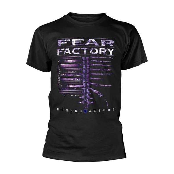 Fear Factory Unisex Aikuisten Demanufacture T-paita