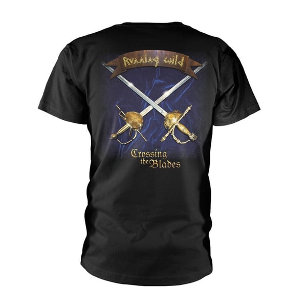 Running Wild Unisex T-shirt til voksne, der krydser bladene