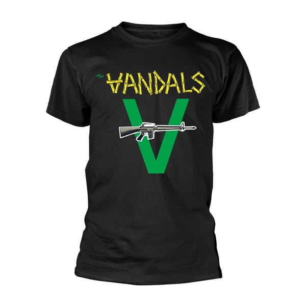 The Vandals Unisex Adult Peace Thru Vandalism T-Shirt
