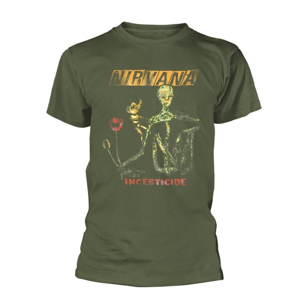 Nirvana Unisex Vuxen Reformant Incesticide T-shirt