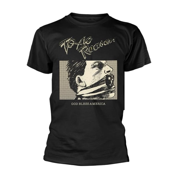 Toxic Reasons Unisex T-shirt til voksne Gud velsigne Amerika