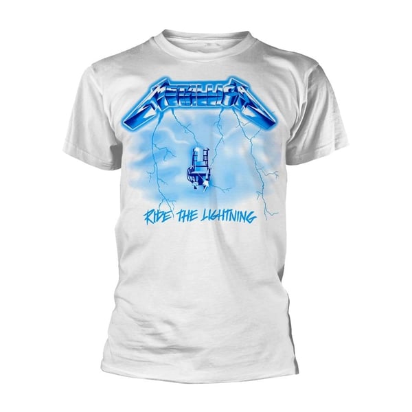 Metallica Unisex Adult Ride The Lightning T-Shirt